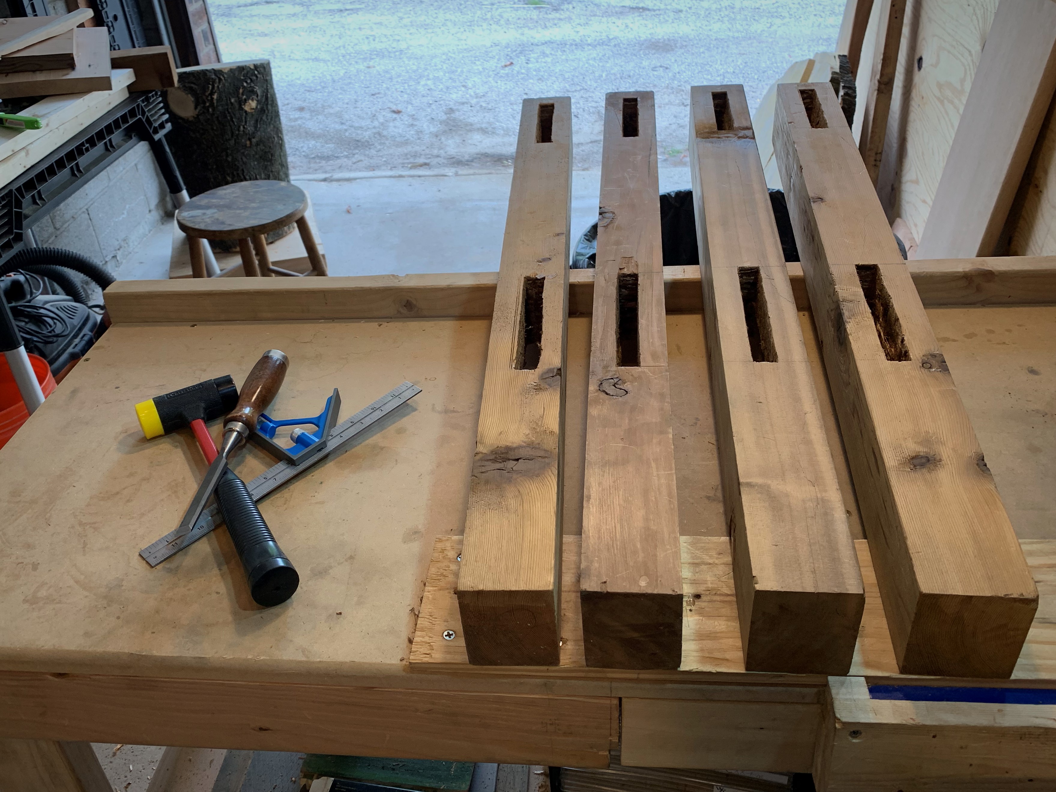 Building a Paul Sellers style Workbench